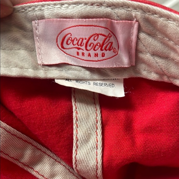 Coca-Cola Red Baseball Cap - Picture 3 of 3